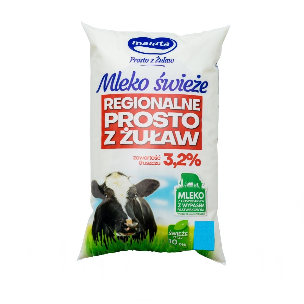 Regionalne Mleko 3,2%tł. folia 1l
