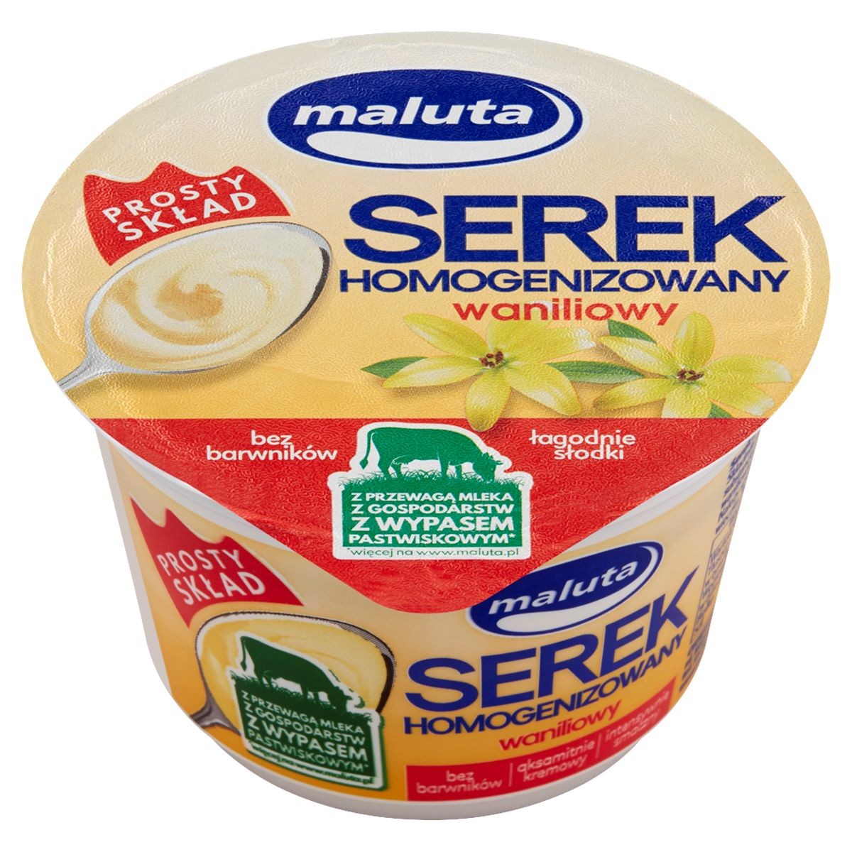 Serek homogenizowany waniliowy Prosty Skład 200g