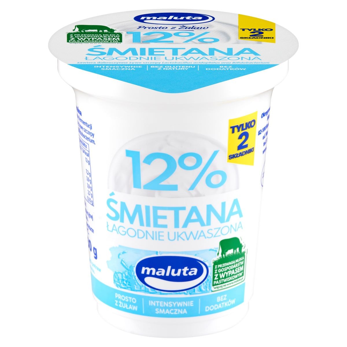 Śmietana 12% tł. 330g